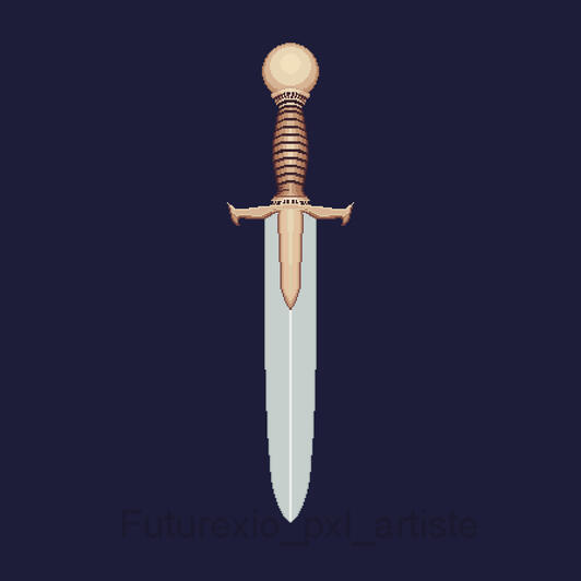 petit épée dorée / Tiny golden sword